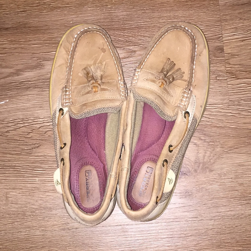 Sperry top-siders with tassels